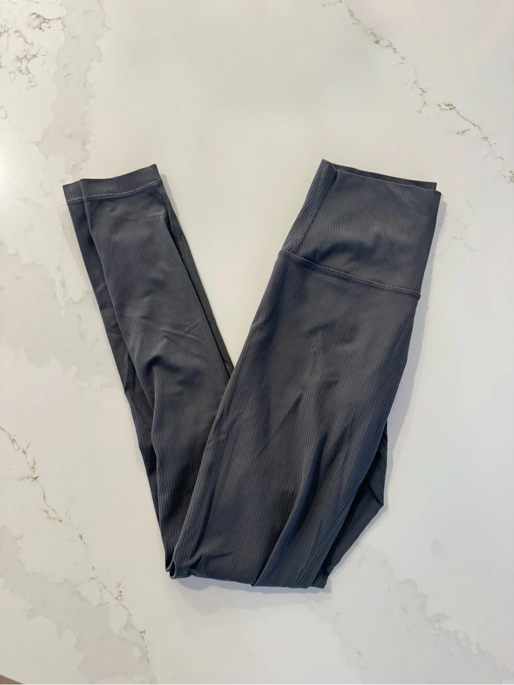 lululemon athletica Ribbed Black Leggings